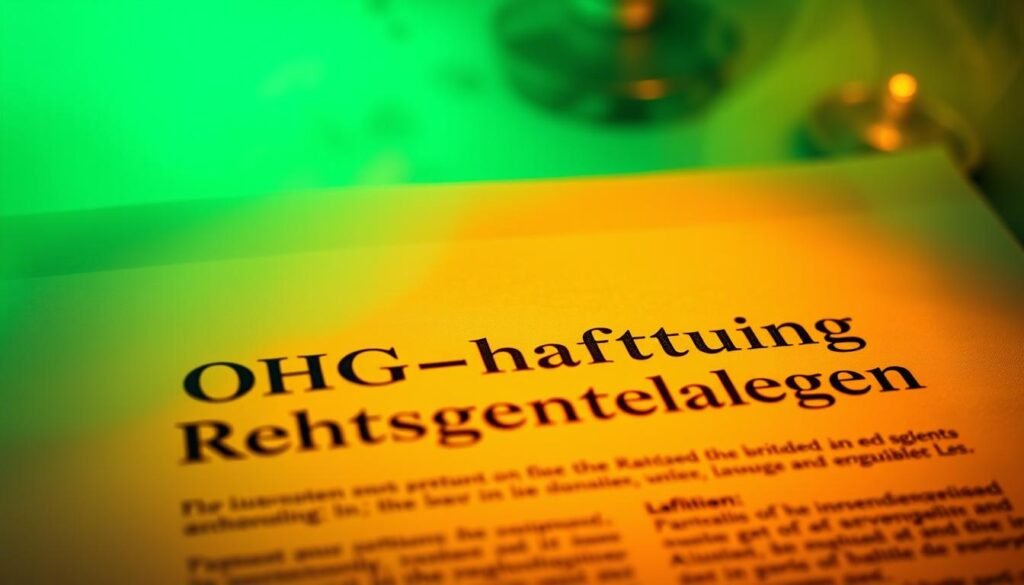 OHG-Haftung Rechtsgrundlagen