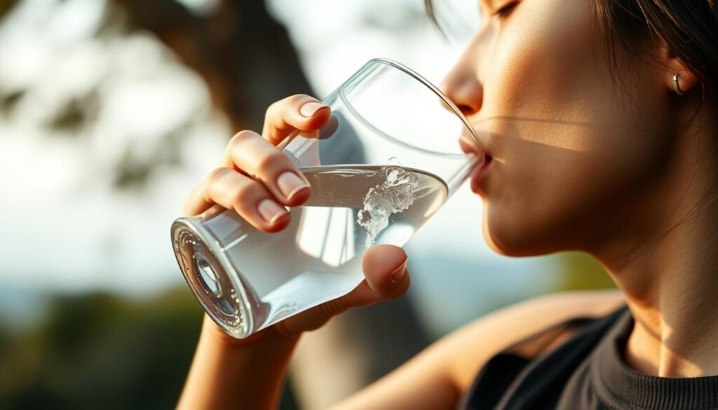 Hydration und Wasserkonsum