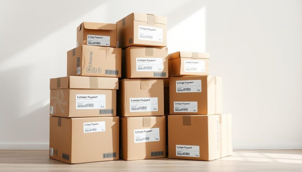 Umzugskartons packen Tipps